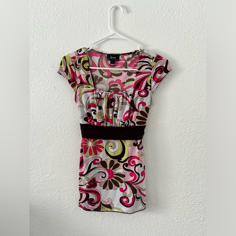 Y2K colorful top